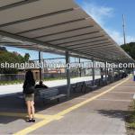 Hot sale OEM HDG bus shelter design 29