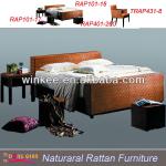 Hot sale rattan bedroom furniture RA101-16