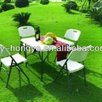 hot sale square table (blow mould,hdpe,white,outdoor) HY-F88,HY-Z183B