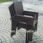 hot sale stackable rattan chair outdoor HY3556