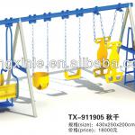 Hot sale used kids metal swing sets TXL-911905