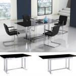 Hot Sales Extension Glass Table D834