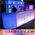 Hot sales LED PE Sectional commercial bar counters design LG-9082 LG-9082