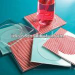 hot sell beautiful acrylic cup mat pad table protector IDEAS-FN1564