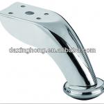 Hot sell high quality decorative metal curved chrome furniture legs DA0102