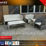 hot sell patio rattan benches with sofa 788...65-466