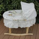 hot selling baby moses basket set with wood stand BB-004