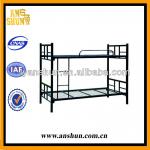 Hot Selling Used Bunk Beds For Sale,steel pipe bunk bed,dorm steel bed AS-043