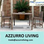 Hot wicker outdoor furniture counter stool set AZ-2101 COUNTER STOOL SET