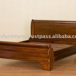 Hotel Furniture - Mahogany Sleigh Bed 1155