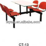 Hotsale cheap price commercial school canteen tables and chairs YA-CY01 canteen tables and chairs YA-CY01