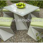 Hotsale of rattan garden furniture/rattan outdoor furniture/outdoor rattan furniture with aluminum frame ocean-0126