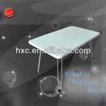 Hottest Sale Plastic Foldable Computer Desk laptop table HXC-PFT32