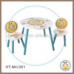 HT-Mrl001 MDF and Pine children table and chair HT-Mrl001