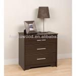 HX131209-MZ307 cute bed side walnut night stand HX131209-MZ307