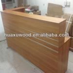 HX140115-MZ454 walnut long reception desk design HX140115-MZ454