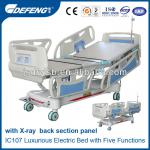 IC107 DC24V Electric Hospital Bed with X-ray Backrest IC107  Hospital Bed