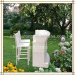 ice-cream simple design rattan bar set 8019