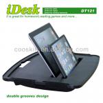 IDESK with soft cushion tablet desk stand for tablet pc,tablet tray DT-121 tablet desk