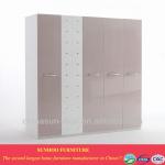 Indian design MDF bedroom wardrobes 13F-001