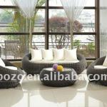 indoor outdoor wicker sectional sofas/ rattan sofa BZ-R010