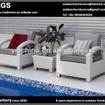 indoor rattan sectional sofa V-138