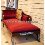 Indoor Wooden Carved Chaiselounge BKCL-01