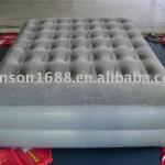 Inflatable flocked travel air bed JS-012-Inflatable air bed