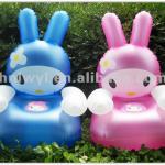 Inflatable pvc rabbit sofa for kids LWMD-542