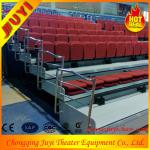 JY-768 factory price Rails retractable indoor gym bleachers JY-768