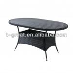 K/D OVAL NON WOOD TABLE 8116010