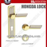 Key door lock with handle P954-LK2 NB/GP