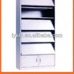 KFY-BS-08 Single Side Metal Corner Bookcase With 2-Door KFY-BS-08