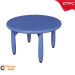 kid&#39;s plastic folding table children furniture round ZTT-543