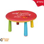 Kid&#39;s plastic table round with folding legs ZTT-310