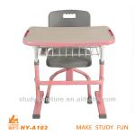 kids homework furniture study table and chair set HY-A103C