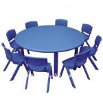 Kids Plastic Table, Nursery tables/ Nursery School Furniture- plastic round tables KT-004