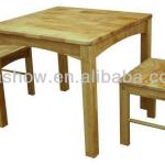 Kids Wooden Folding Table and Chair Set BWMS-043