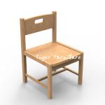 kids wooden kidergarden furniture rubber wood child signature chair FC017