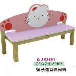 kindergarten furniture cartoon bench J02601 J02601