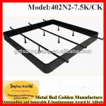 King/Cal king size adjustable metal hotel bed frame funiture 402KCK