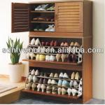 korean style solid wood furniture as shoe cabinet art k 105542