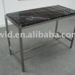 KSDM-007 STAINLESS STEEL FURNITRUE, BAR TABLE, MARBLE.