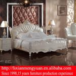 L671# white leather bedroom furniture luxury bedroom furniture L671#