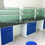 lab bench with reagent shelf/wall bench lab bench with reagent shelf/wall bench