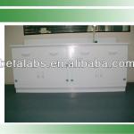 Laboratory full steel furniture/chemical workbench/school equipment table Beta-PP-5