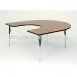 Laminate Top Horseshoes Table,Nursery Desks,Children Tables XT-CT006