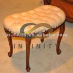 Latest- Classic Solid Wooden Bedroom Furniture Dressing Stool AC221G18