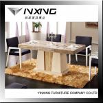 latest designs of square dining table marble D1110 D1110