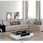 latest wooden fabric living room modern sofa designs LB-100